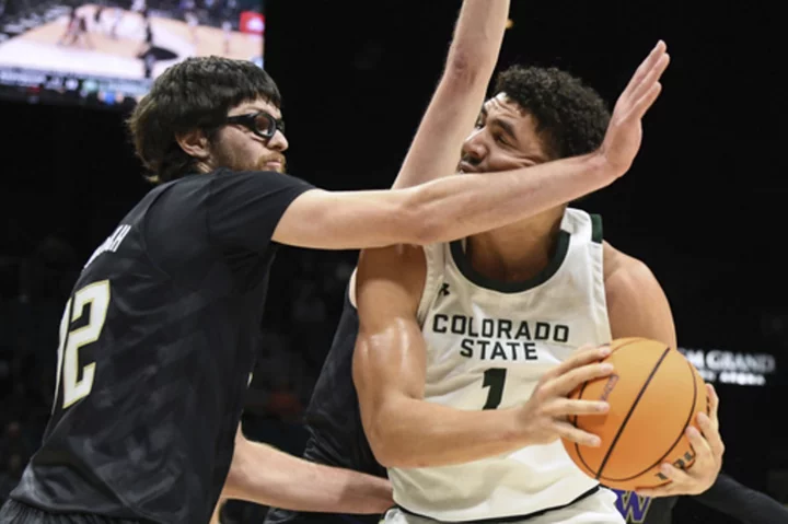 No. 20 Colorado State holds off Washington 86-81 to remain unbeaten