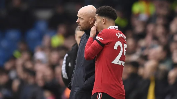 Jadon Sancho reaction to Erik ten Hag fall out disappoints Man Utd