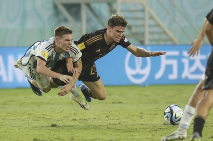 Germany and France advance to the Under-17 World Cup final. Argentina will play Mali for third place