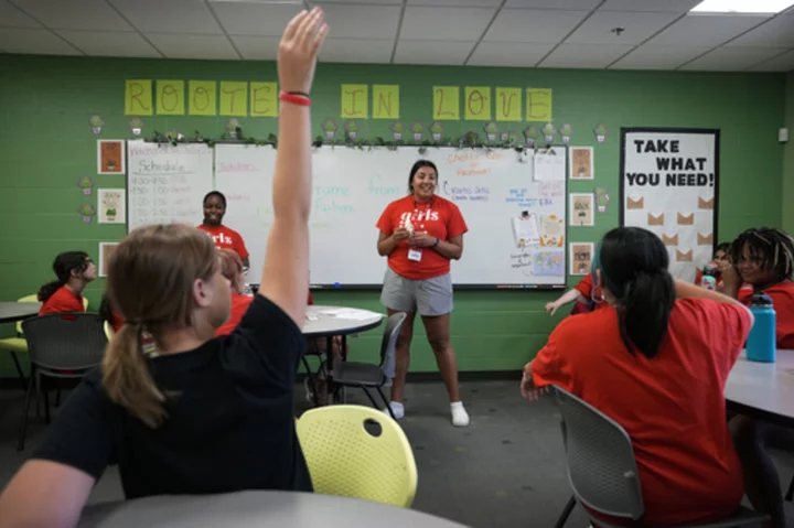 Pushing back on bias: Sheryl Sandberg's Lean In launches girls leadership program