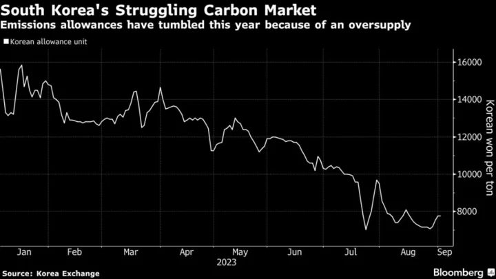 South Korea to Reform Struggling Carbon Market as Prices Slump