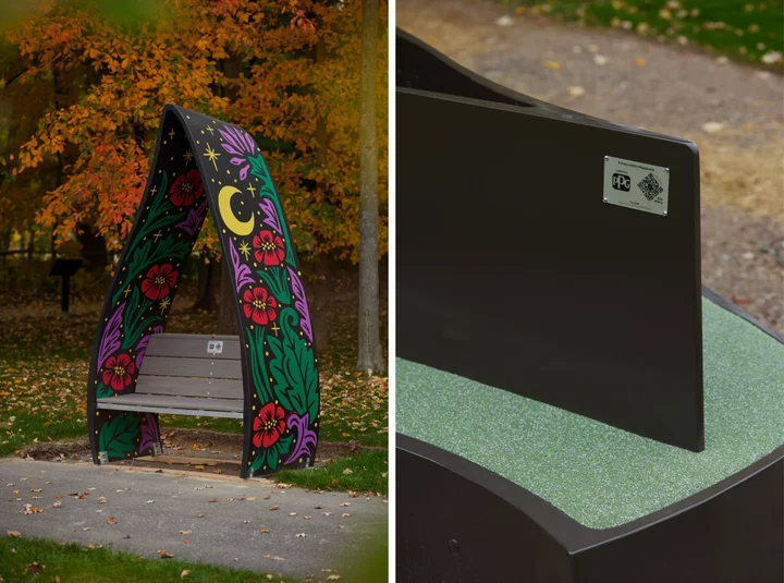 Retired Wind Turbine Blades Live on as Park Benches and Picnic Tables