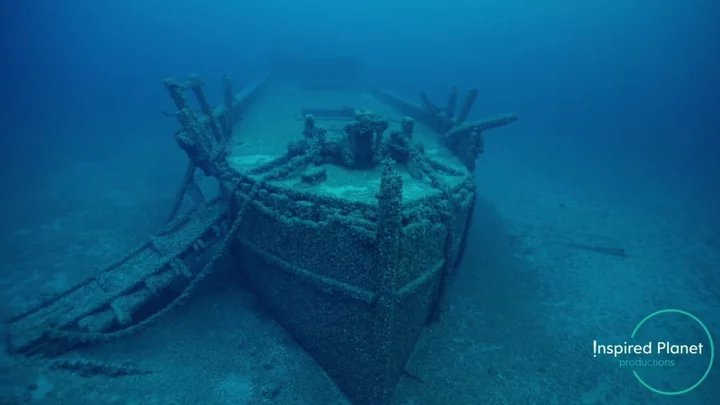 Huge shipwreck discovered after 128 years by crew making a nature documentary