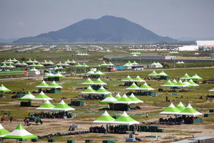 South Korea evacuates thousands of scouts ahead of typhoon