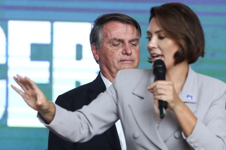 Bolsonaro eyes 2026 candidacy for his wife as his political future evaporates