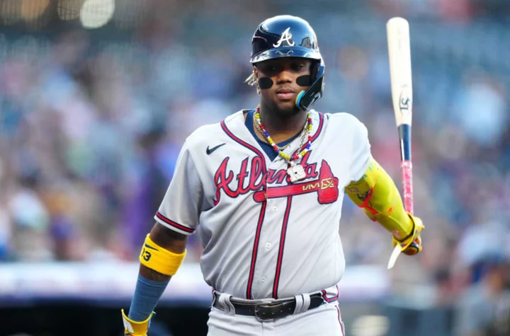 Braves, Pirates benches clear after Ronald Acuña Jr., Johan Oviedo get heated