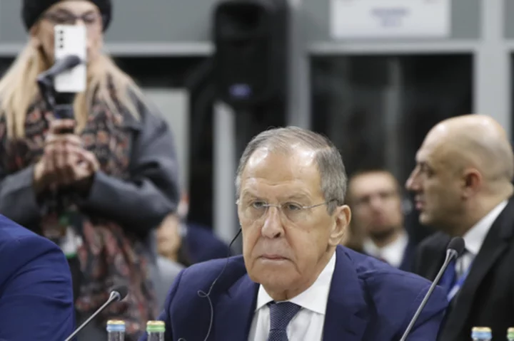 Russia's Lavrov faces Western critics at security meeting, walks out after speech