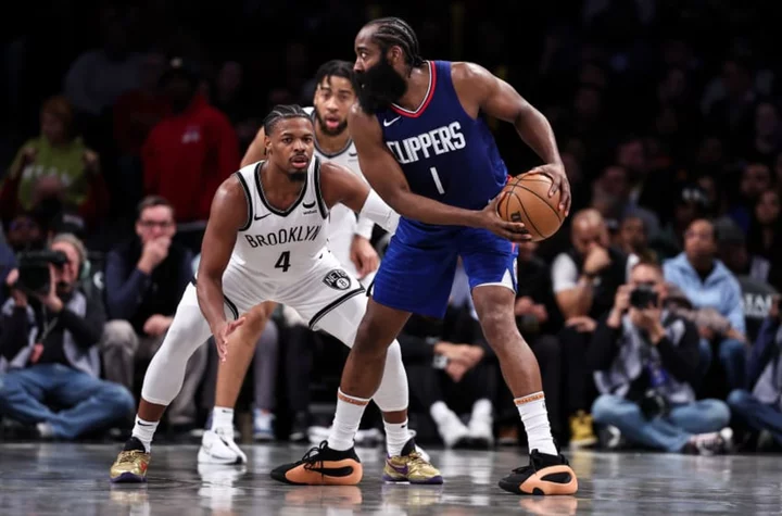 Brooklyn Nets fans taunt James Harden with 'Daryl Morey' chants in blowout win