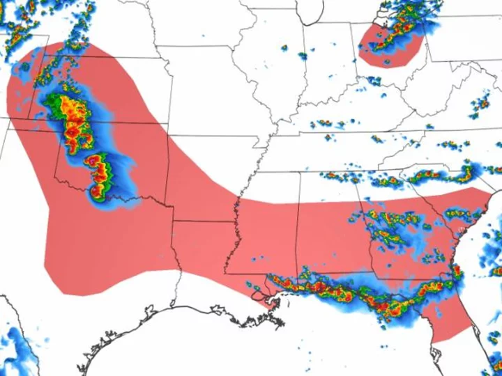 Severe weather expected from Colorado to South Carolina