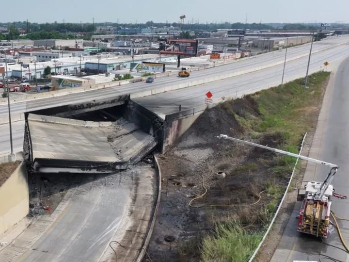 Officials work to identify remains recovered from the wreckage of the I-95 collapse in Philadelphia as demolition work begins