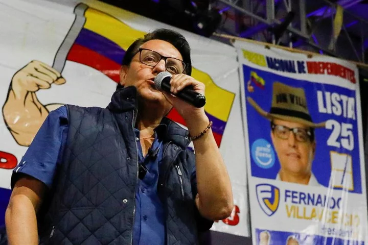 After killing of Ecuador candidate Villavicencio, speculation and recrimination