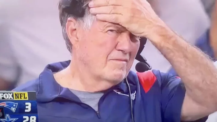 Bill Belichick Looked Disgusted After Mac Jones Pick-Six