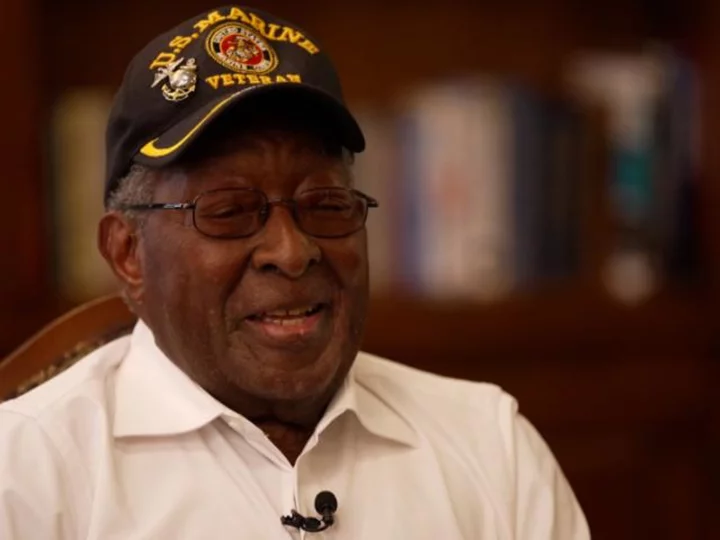 One of the first Black Marines is seeking recognition decades after being wounded in World War II