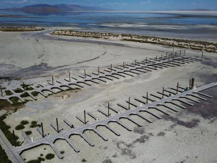 Environmental groups sue Utah over failure to protect Great Salt Lake from brink of collapse