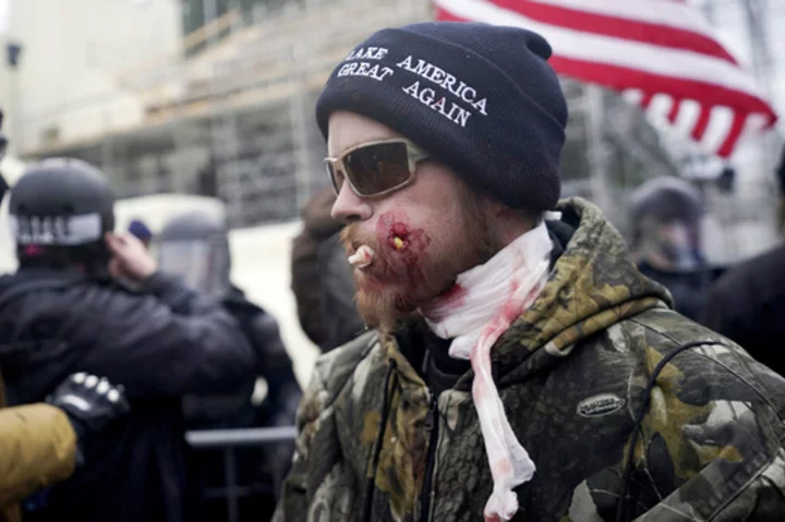 Wounded man who invaded Senate with knife sentenced to prison for Capitol riot